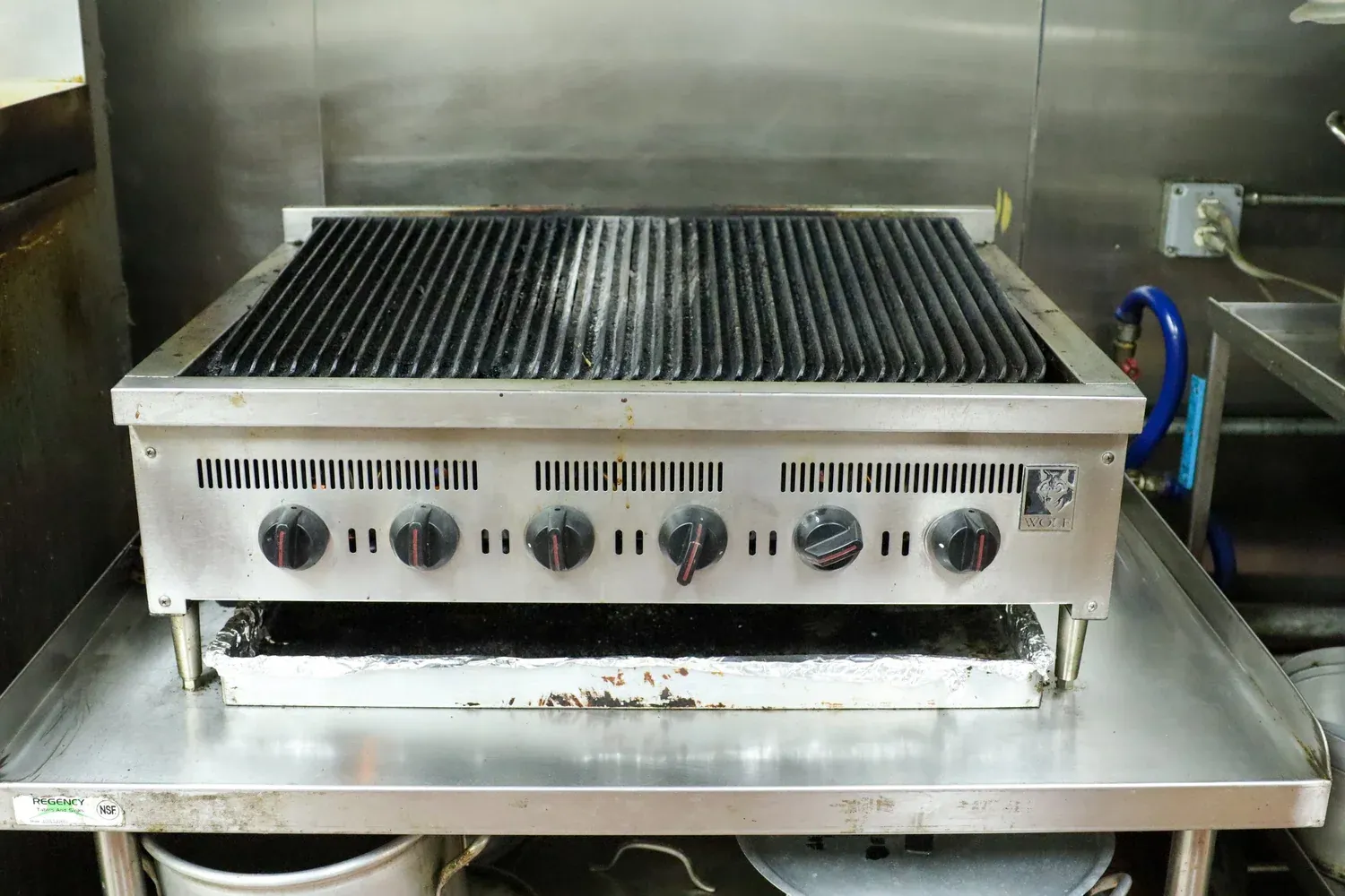 36-inch Wolf charbroiler